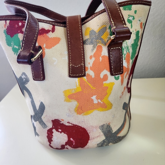 Dooney & Bourke Painted Bucket Bag - Picture 4 of 13